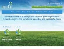 Tablet Screenshot of elodus.com.au